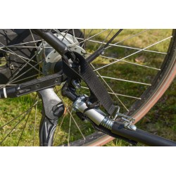 Remorque vélo spécial plage - roues fat bike