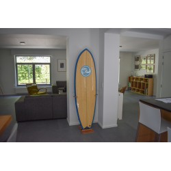 Support planche de surf en bois