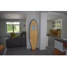 Support planche de surf en bois